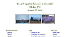 Desktop Screenshot of emeraldhighlands.org